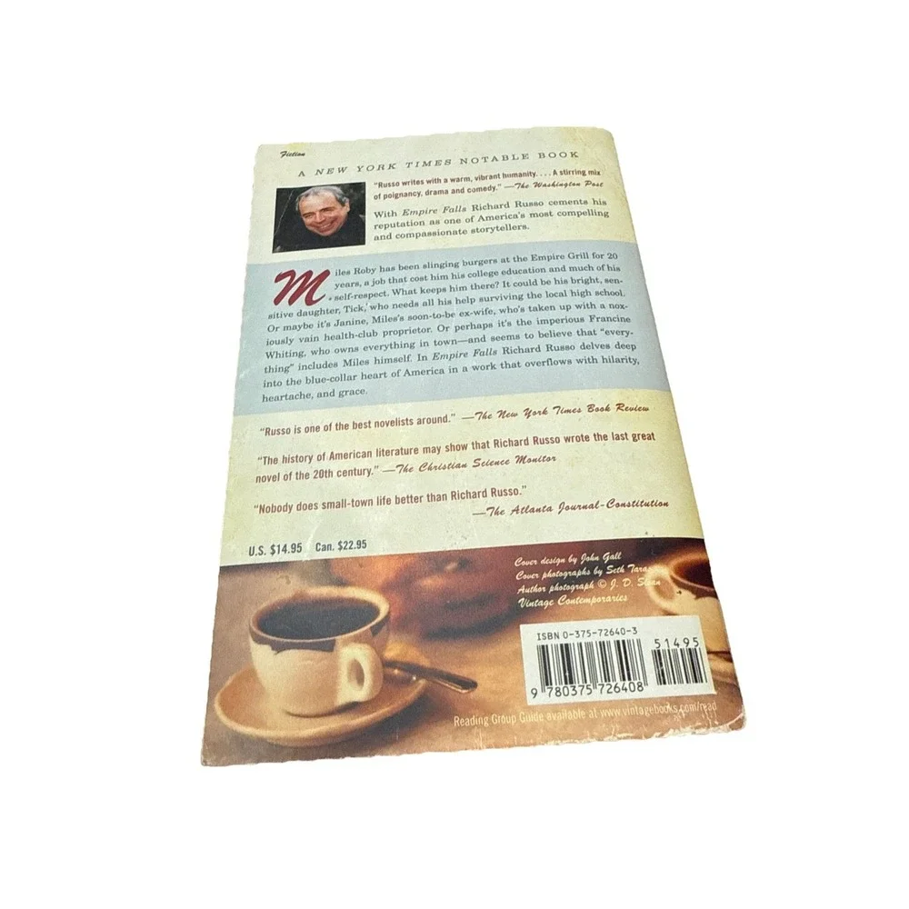 Empire Falls by‎ Richard Russo (2002, Trade Paperback)